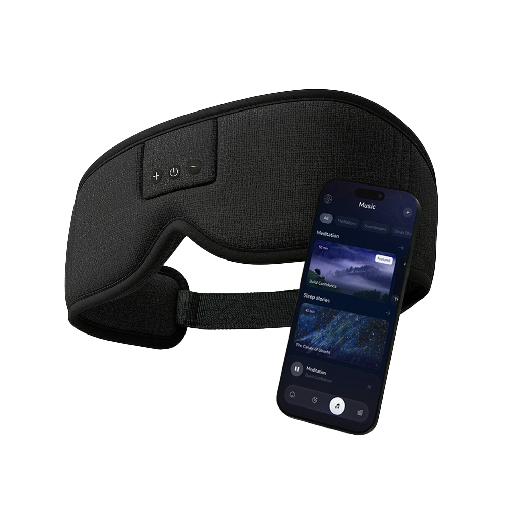 Black Bamboo Lullaband Sleep Headphone