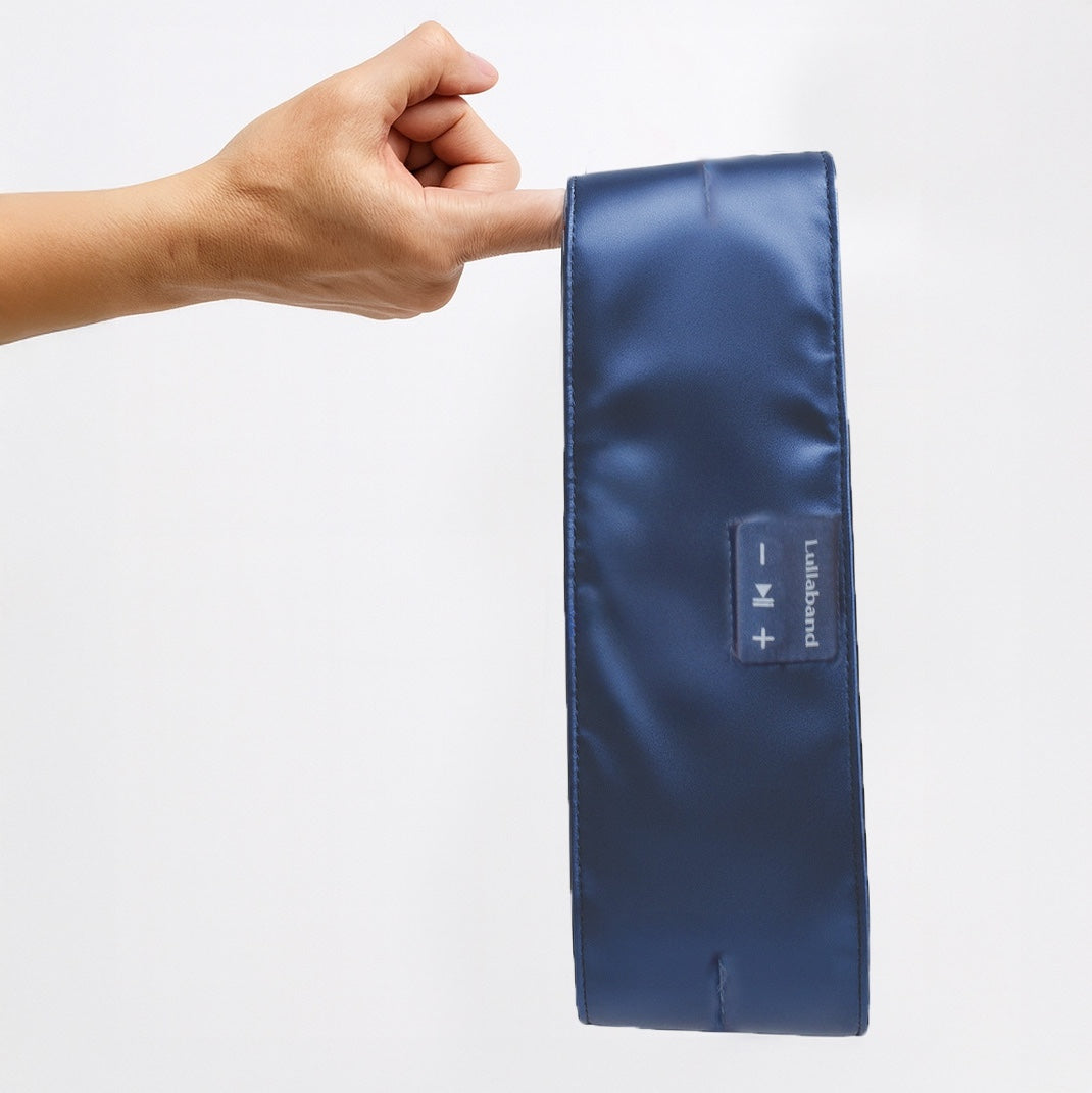 Navy Silk Lullaband Sleep Headphone